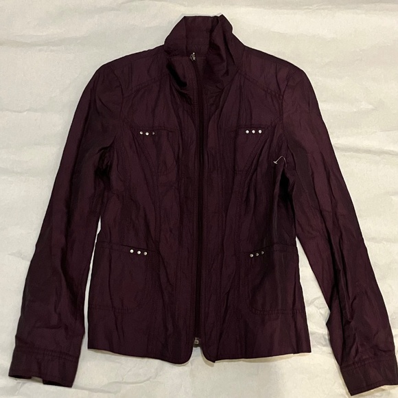 Women's Purple Jacket - Picture 2 of 10